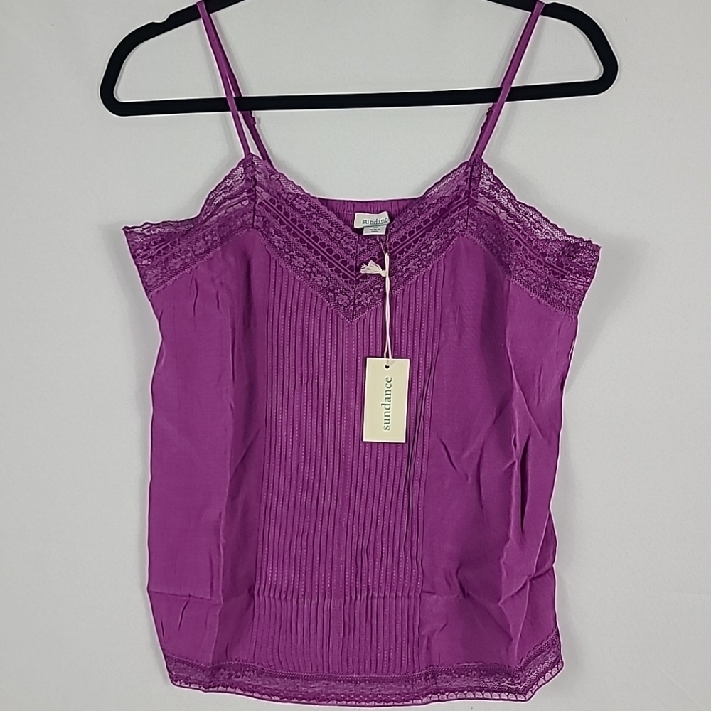 NWT Sundance Women's Catria Cami Purple Sz XS